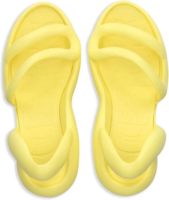 Camper 80 mm Kobarah slingback sandalen Geel