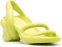Camper 80 mm Kobarah slingback sandalen Groen - Thumbnail 2