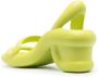 Camper 80 mm Kobarah slingback sandalen Groen - Thumbnail 3