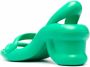 Camper 80 mm Kobarah slingback sandalen Groen - Thumbnail 3