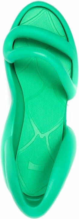 Camper 80 mm Kobarah slingback sandalen Groen