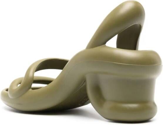 Camper 80 mm Kobarah slingback sandalen Groen