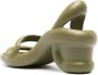 Camper 80 mm Kobarah slingback sandalen Groen - Thumbnail 3
