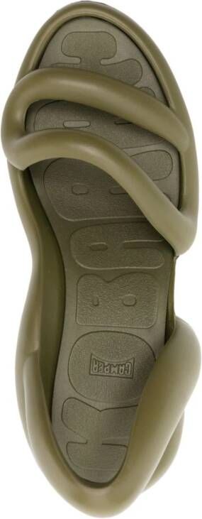 Camper 80 mm Kobarah slingback sandalen Groen