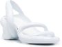 Camper 80 mm Kobarah slingback sandalen Wit - Thumbnail 2