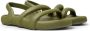 Camper Kobarah slingback slippers Groen - Thumbnail 2