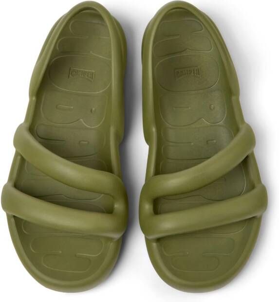 Camper Kobarah slingback slippers Groen