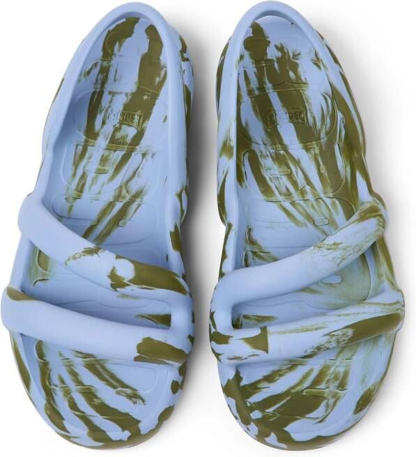 Camper Kobarah slingback slippers Blauw