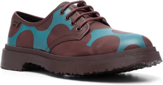 Camper Walden low-top derby schoenen Zwart - Foto 2