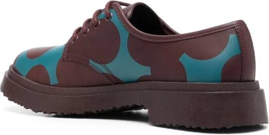 Camper Walden low-top derby schoenen Zwart - Foto 3