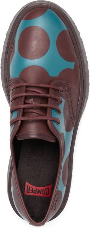Camper Walden low-top derby schoenen Zwart - Foto 4