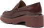 Camper Leren loafers Rood - Thumbnail 3