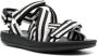 Camper Match gestreepte sandalen Zwart - Thumbnail 2