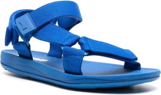 Camper Match sandalen met klittenband Blauw