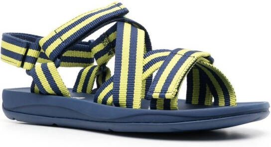 Camper Match sandalen met klittenband Geel