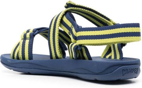 Camper Match sandalen met klittenband Geel