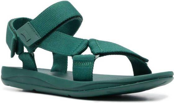 Camper Match sandalen met klittenband Groen