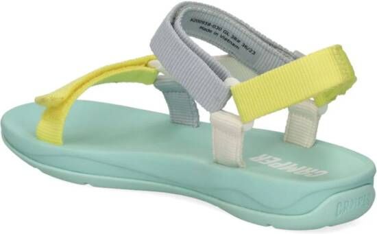 Camper Match Twins sandalen met colourblocking Blauw