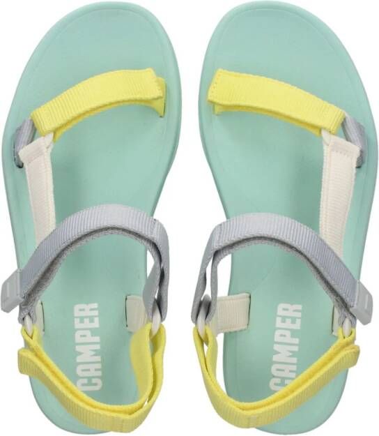 Camper Match Twins sandalen met colourblocking Blauw