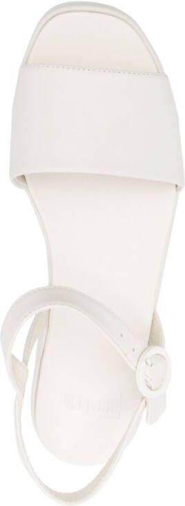 Camper Misia sandalen met sleehak Wit