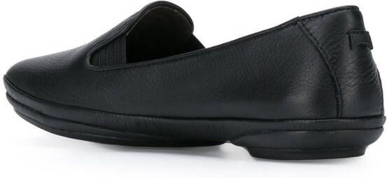 Camper Nina slip-on loafers Zwart