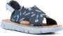 Camper Oruga sandalen met gekruiste bandjes Blauw - Thumbnail 2