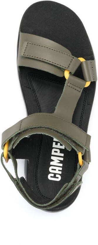 Camper Oruga sandalen met klittenband Groen