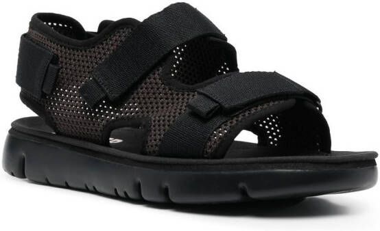 Camper Oruga sandalen met mesh Zwart