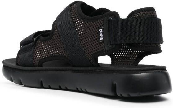 Camper Oruga sandalen met mesh Zwart