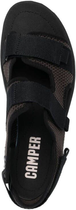 Camper Oruga sandalen met mesh Zwart