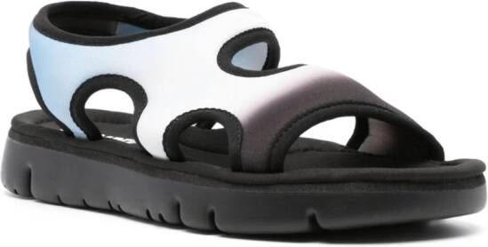 Camper Oruga sandalen met ombré-effect Zwart