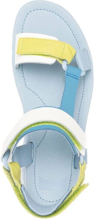 Camper Oruga sandalen met open neus Blauw