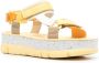 Camper Oruga sandalen met open neus Geel - Thumbnail 2