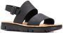 Camper Oruga sandalen met open neus Zwart - Thumbnail 2