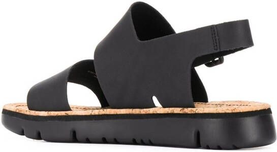 Camper Zwarte Oruga Sandalen Black Dames - Foto 10