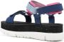 Camper Oruga sandalen met plateauzool Blauw - Thumbnail 3