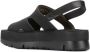 Camper Oruga Up Sandalen Damen Zwart - Thumbnail 11