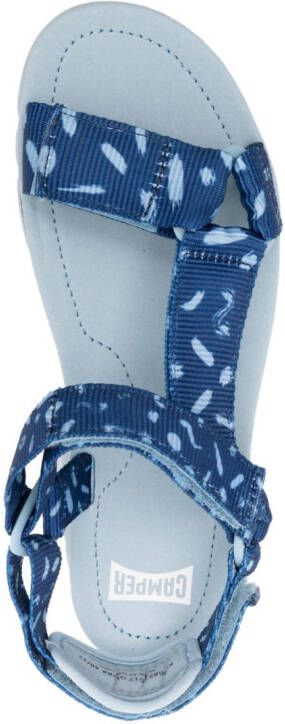 Camper Oruga Up sandalen Blauw