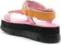 Camper Oruga Up sandalen met plateauzool Roze - Thumbnail 3