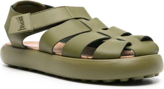 Camper Pelotas Flota gekooide sandalen Groen