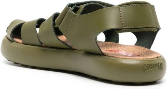 Camper Pelotas Flota gekooide sandalen Groen