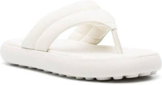 Camper Pelotas Flota gewatteerde sandalen Wit