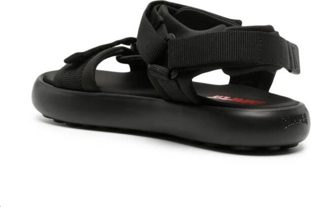 Camper Pelotas Flota sandalen met klittenband Zwart