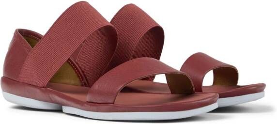 Camper Right Nina leren sandalen Rood