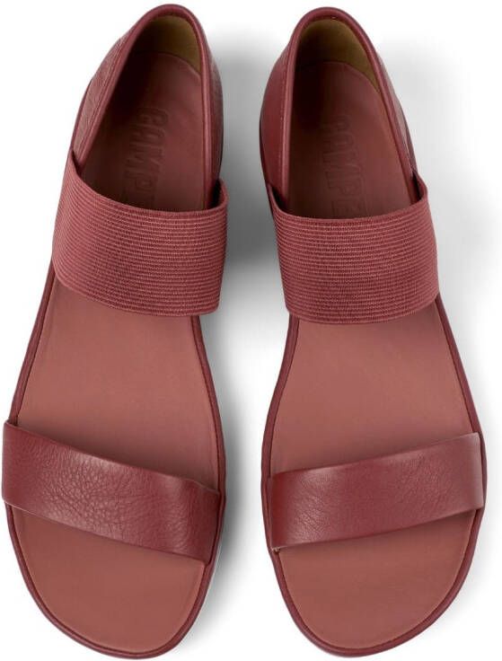 Camper Right Nina leren sandalen Rood