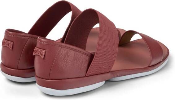 Camper Right Nina leren sandalen Rood