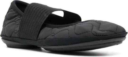 Camper Right Nina leren loafers Zwart