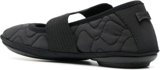 Camper Right Nina leren loafers Zwart