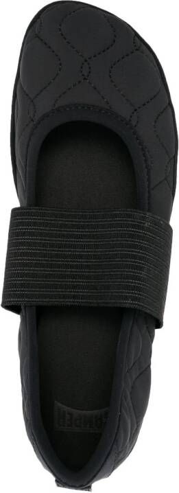 Camper Right Nina leren loafers Zwart
