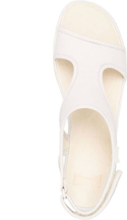 Camper Right Nina sandalen met open teen Beige